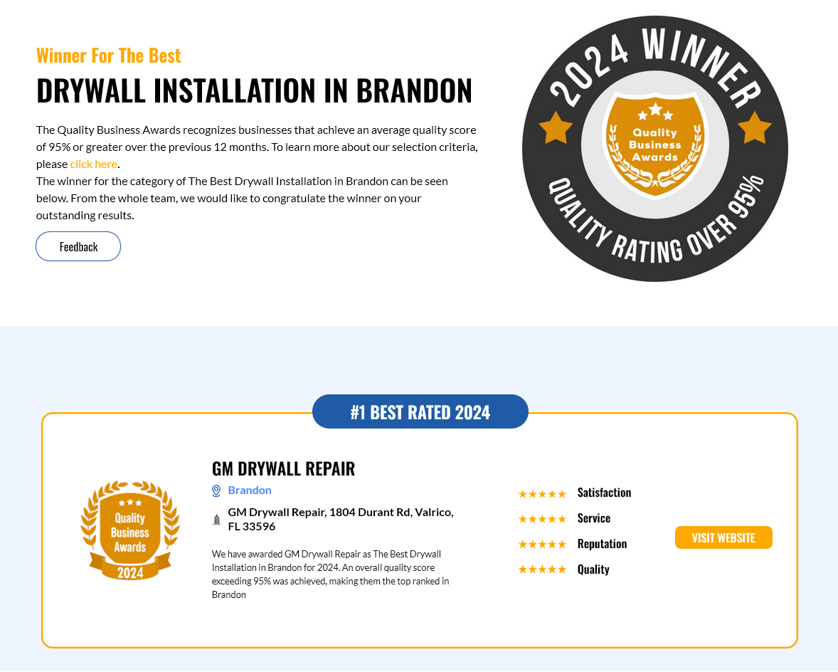 Drywall repair near me